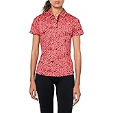 Puma Womens Cloudspun Zebra Ss Polo