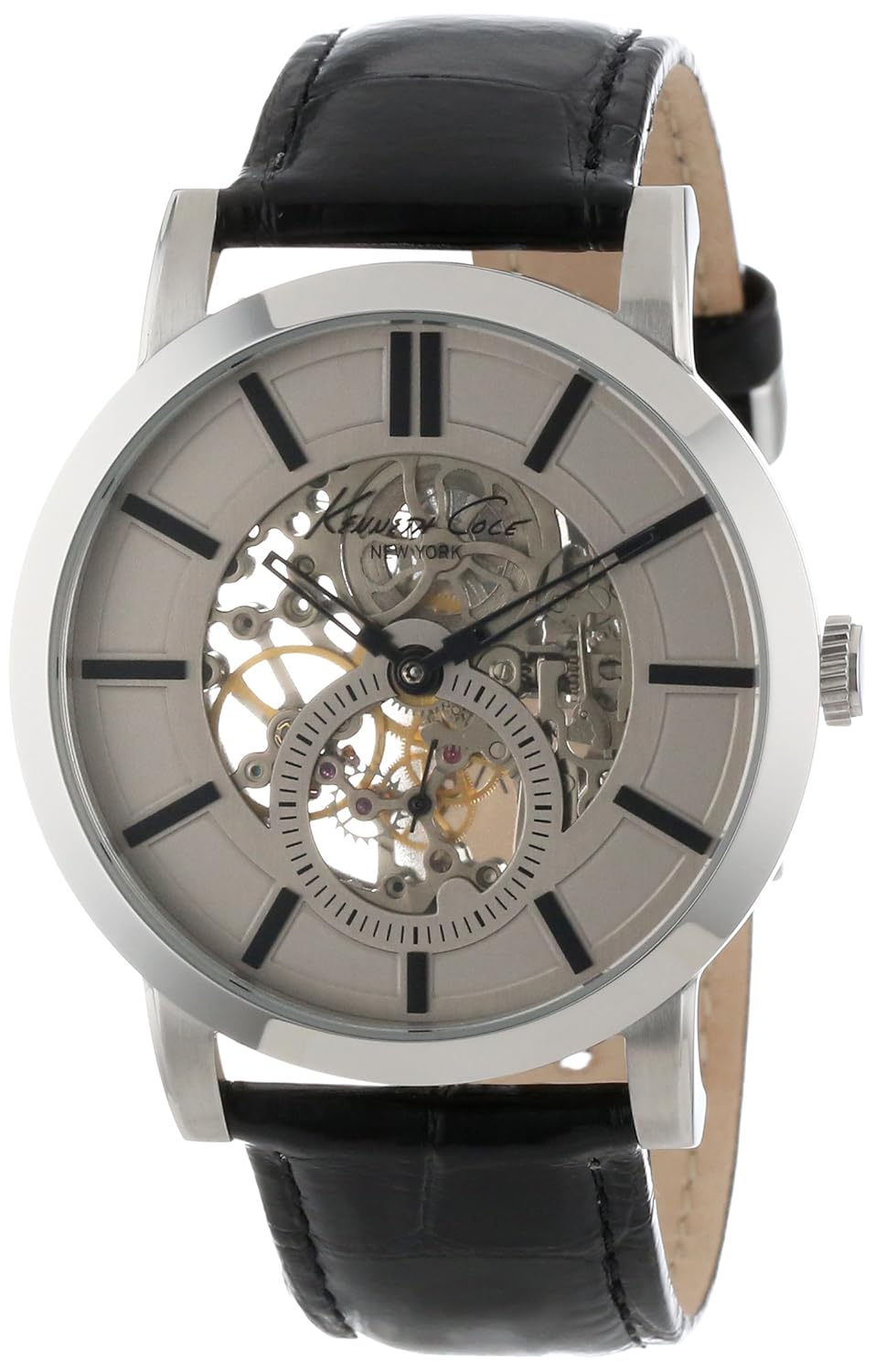 Amazon.com: Kenneth Cole New York Men's KC1932 Classic Grey Dial Sub-Second  Eye Strap Watch: Kenneth Cole: Watches