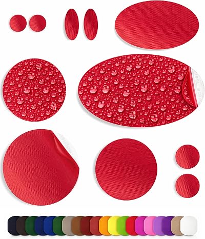 aZengear Self-Adhesive Repair Patches 11 Pcs Waterproof Tear-Resistant