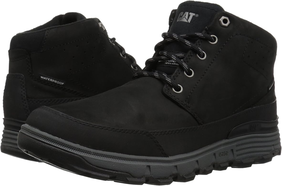 caterpillar men's drover ice  waterproof tx winter boot