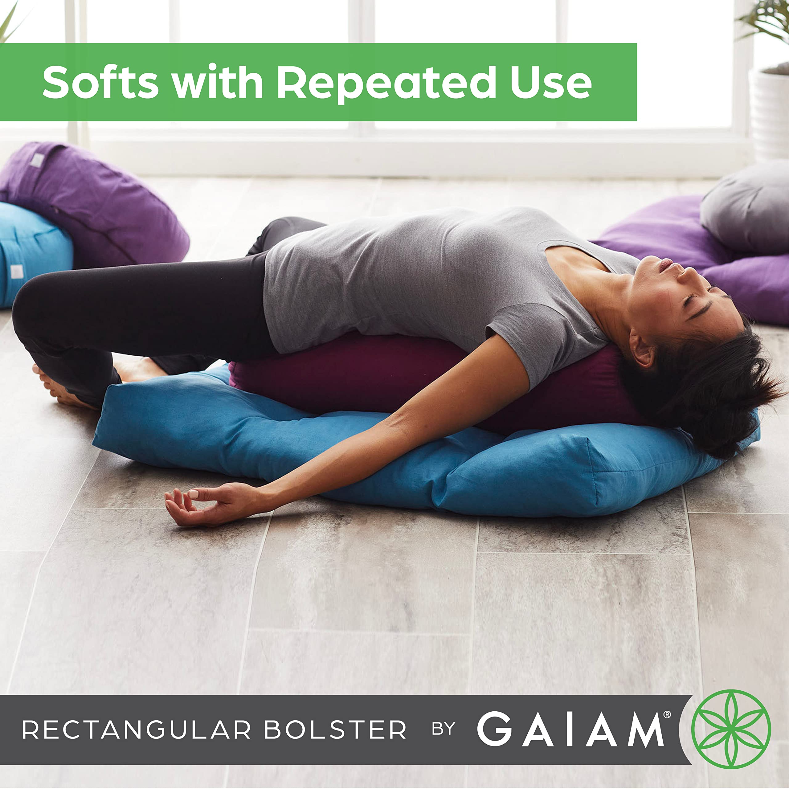Gaiam Yoga Bolster