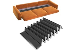 VERONLY Heavy Duty Couch Cushion Support Board to Fix Sagging Sofas, 17"x66" Sofa, Thick Boards Add Strong Seat Supports, Stays in Place, Replacement Stuffing Under Couches, Black
