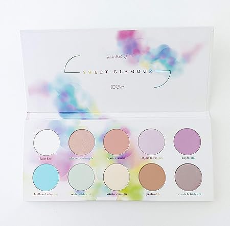 zoeva sweet glamour blush palette