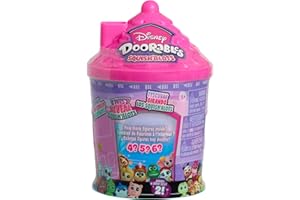 Just Play Disney Doorables Squish’Alots Series 2 Collectible Figures, 1-inch Figurines, 4-6 Figures Inside, Kids Toys for Ages 5 Up