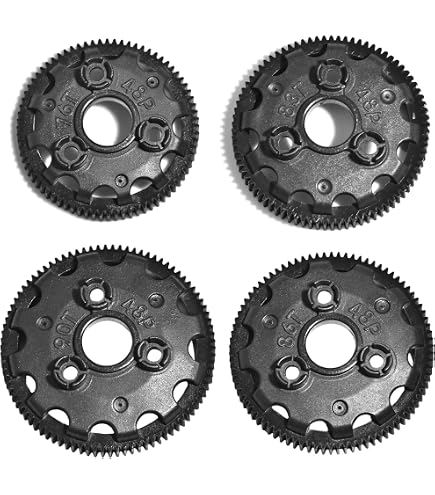 Amazon.com: 48P 83T Spur Gears 4683 for 1/10 Traxxas Slash