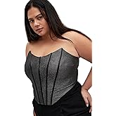 City Chic Women's Plus Size Corset - Amaya Shine