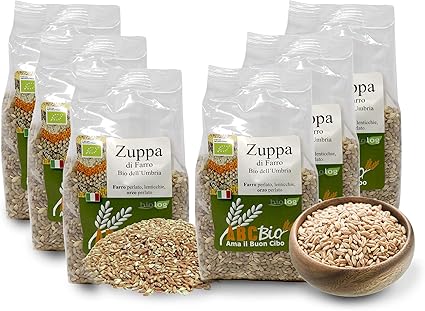 Carioni Food Health Zuppa Di Farro Con Orzo E Lenticchie 400 Grammi Confezione Da 6 Pezzi Amazon It Casa E Cucina
