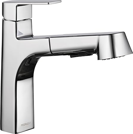 Peerless Xander Pull Out Kitchen Sink Faucet With Pull Out Sprayer