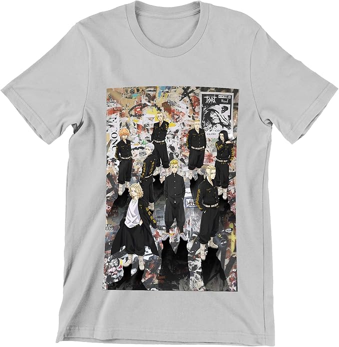 Amazon Com Tokyo Revengers Tokyo Manji Gang Team Love Anime Shirt Clothing