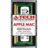 A-Tech 8GB RAM for Apple MacBook Pro (Mid 2012), iMac (Late 2012, Early/Late 2013, Late 2014, Mid 2015), Mac mini (Late 2012) | DDR3 1600MHz PC3-12800 SODIMM 204-Pin Memory Upgrade