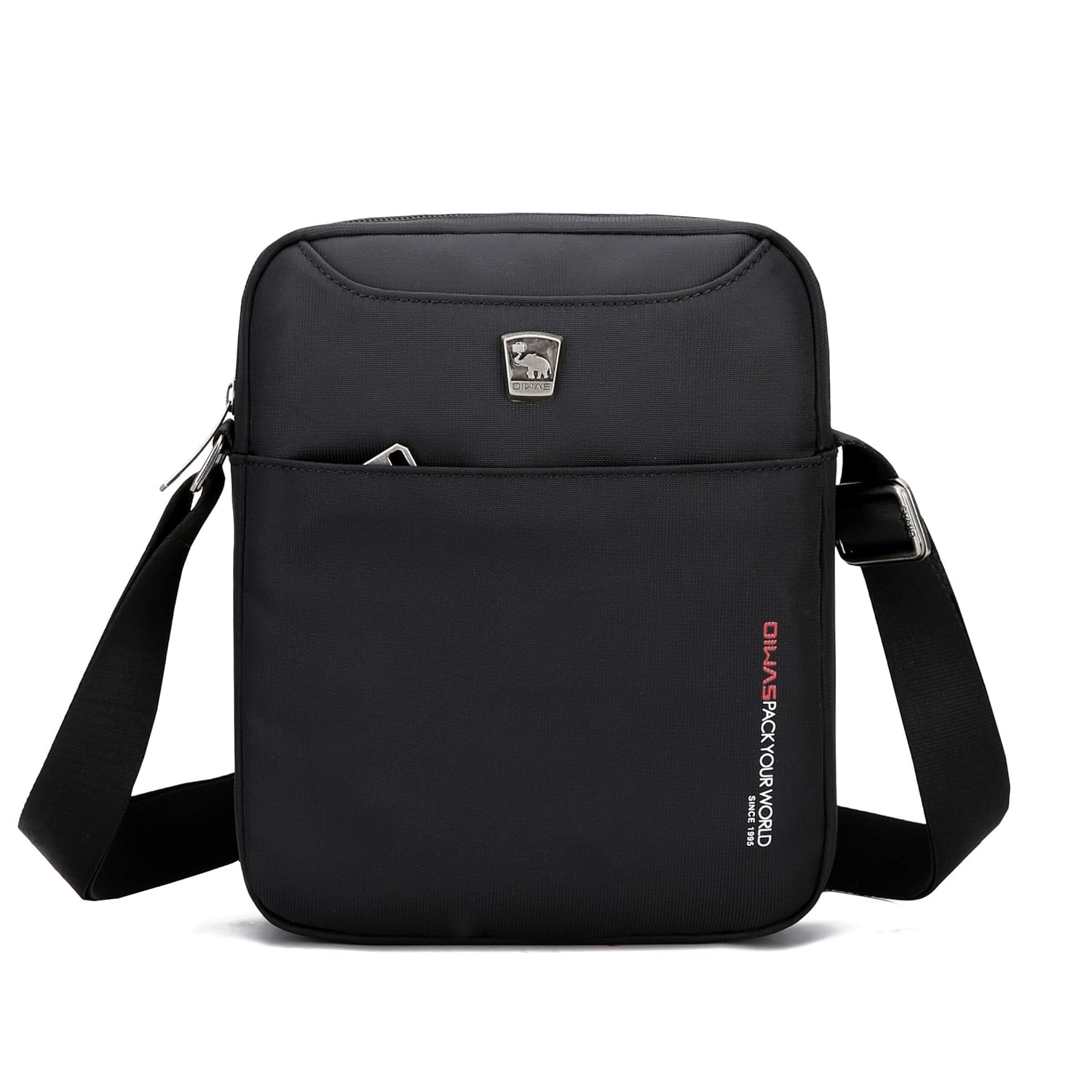 OIWAS Men Shoulder Bag Small Retro Unisex Lightweight Long Strap