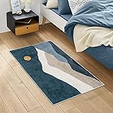Sungea Abstract Small Rugs for Bedroom, 2x3 Rug Low