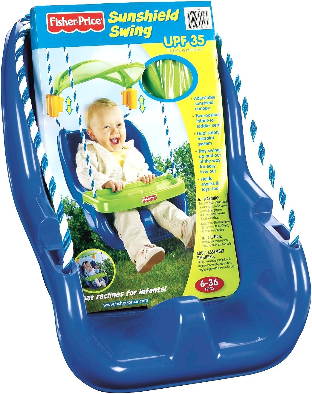 fisher price swing with tray