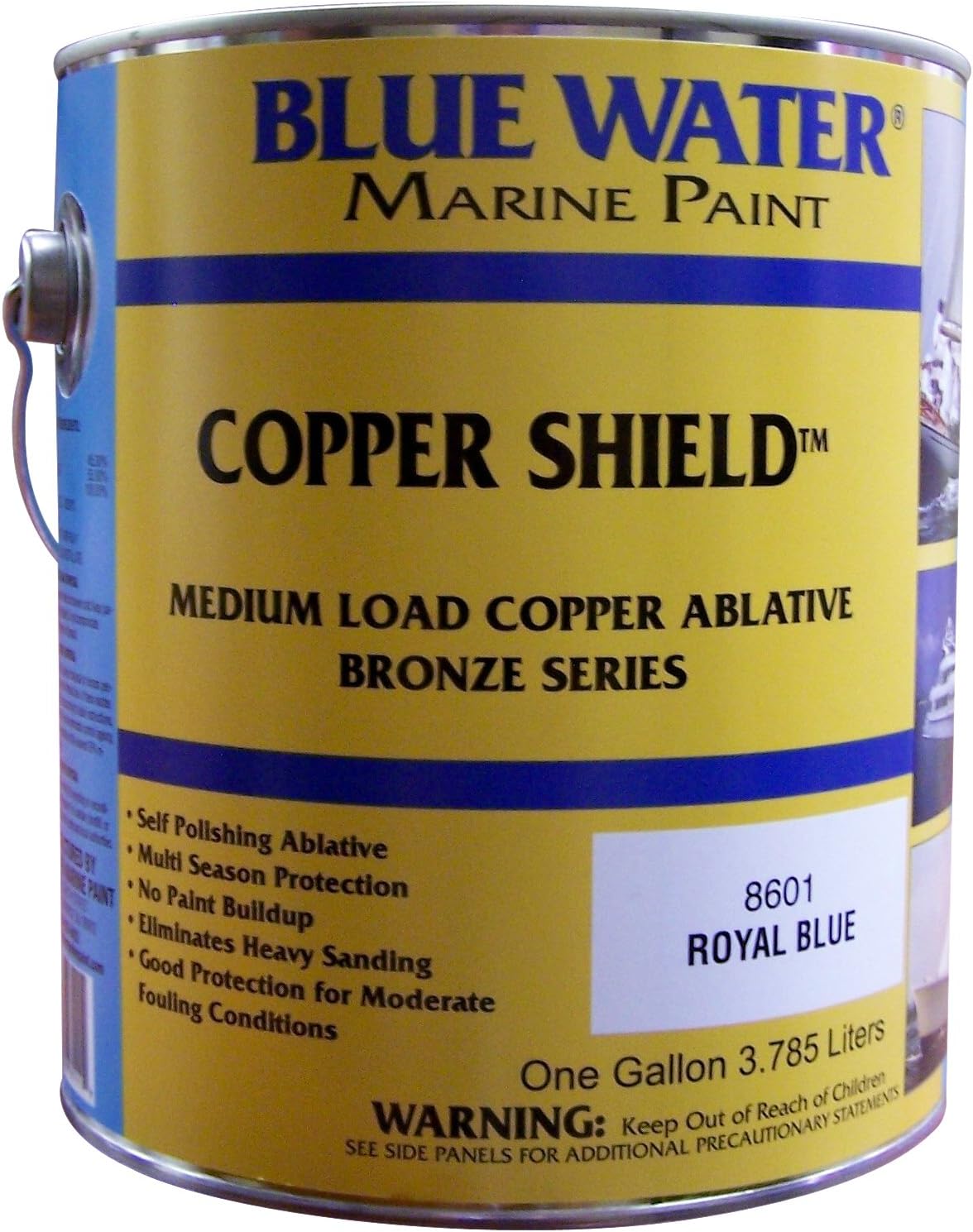 Blue Water Marine Paint Copper Shield