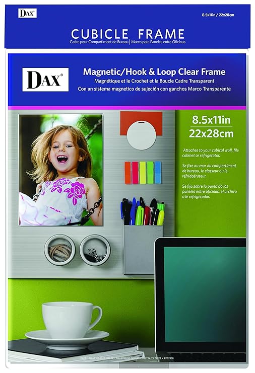 DAX N140285M Velcro Cubicle Photo Document Frame