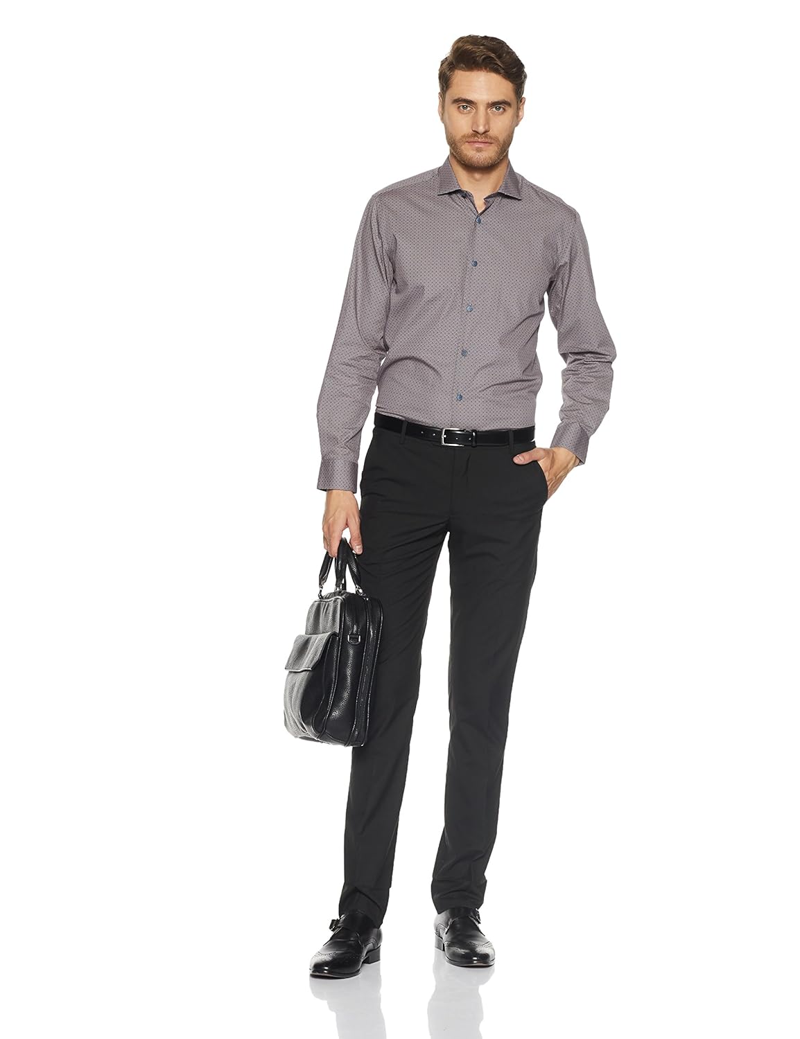 louis philippe men's formal shirt