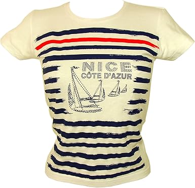 tee shirt femme marin