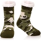 DoSmart Kids Boys Girls Fuzzy Slipper Socks Soft Warm Thick Fleece Christmas Stockings Child Toddler Winter Home Socks