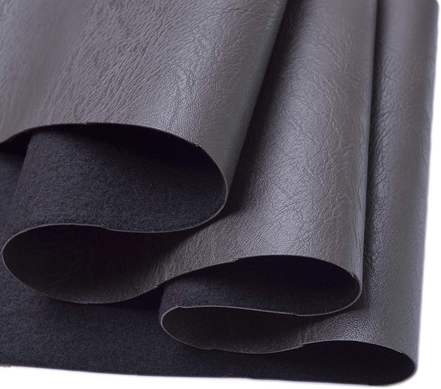 Wento Thick 1 Yard Faux Leather Fabric Soft Skin Grain PU
