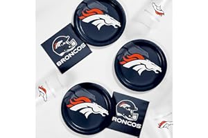 Trendware Denver Broncos Tailgating Kit, 48 ct