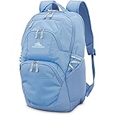 High Sierra Swoop SG Backpack, Travel or Work Laptop Bookbag with Drop Protection Pocket, and Tablet Sleeve, One Size, Cornflower Blue