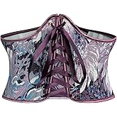 Scarlet Darkness Corset Belt for Women Renaissance Lace up Corset Floral Wide Waist Belts