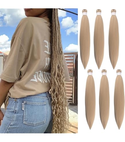 Amazon.com : Freetress Synthetic Braids - 3X Pre-Stretched Braid