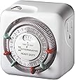 Intermatic TN311 15 Amp Timer for Indoor Lights and Decorations, Grounded