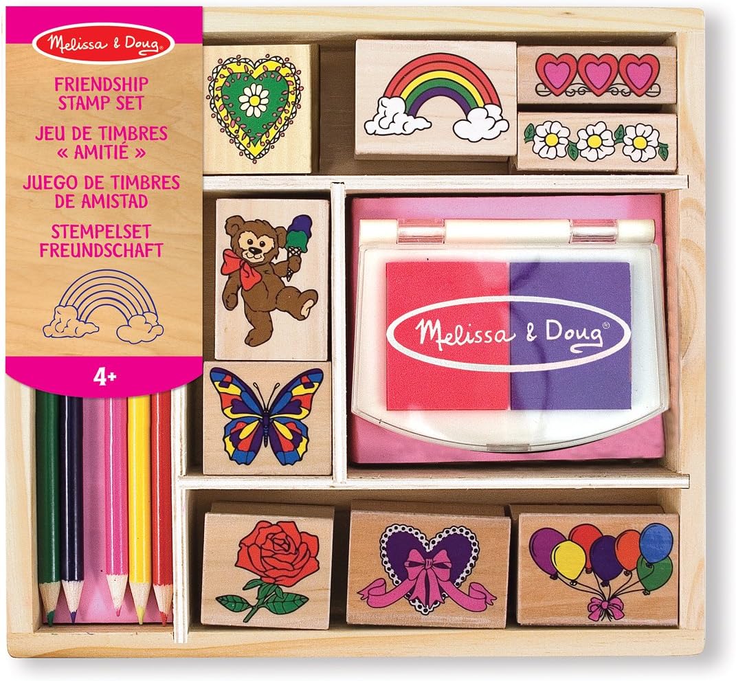 melissa and doug friendship stamp set