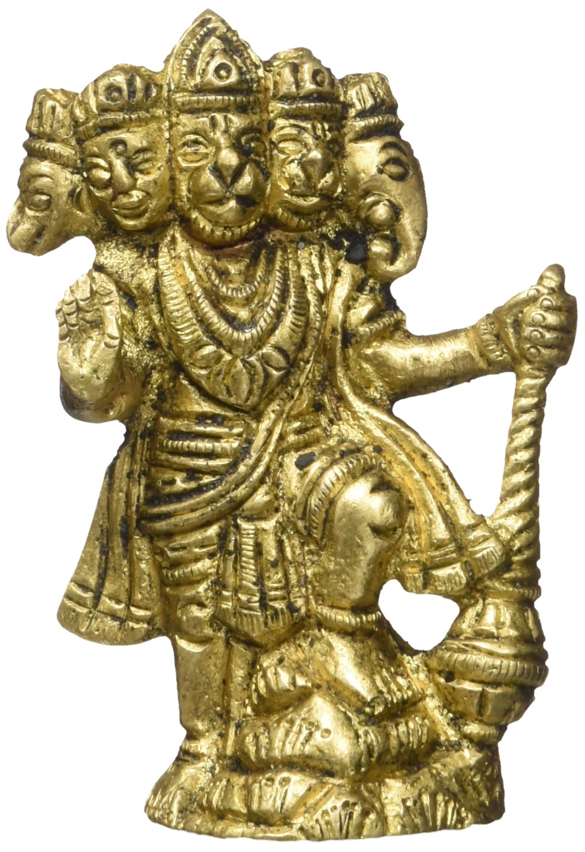 BHARAT HAAT Panchmukhi Hanuman Standing Statue