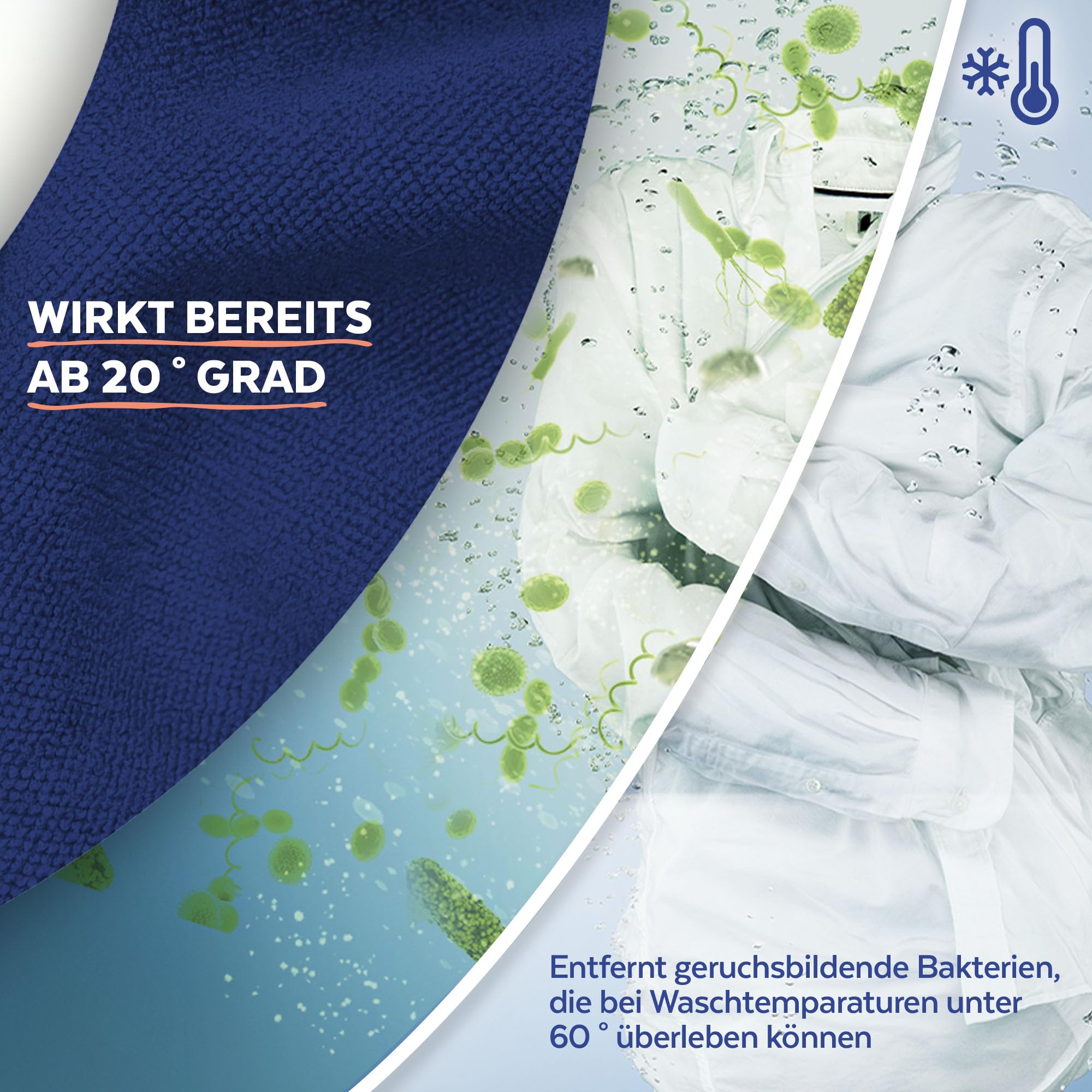 Sagrotan Wäsche-Hygienespüler Himmelsfrische – Desinfektionsspüler für hygienisch saubere und frische Wäsche – 4 x 1,5 l Reiniger im praktischen Vorteilspack 6