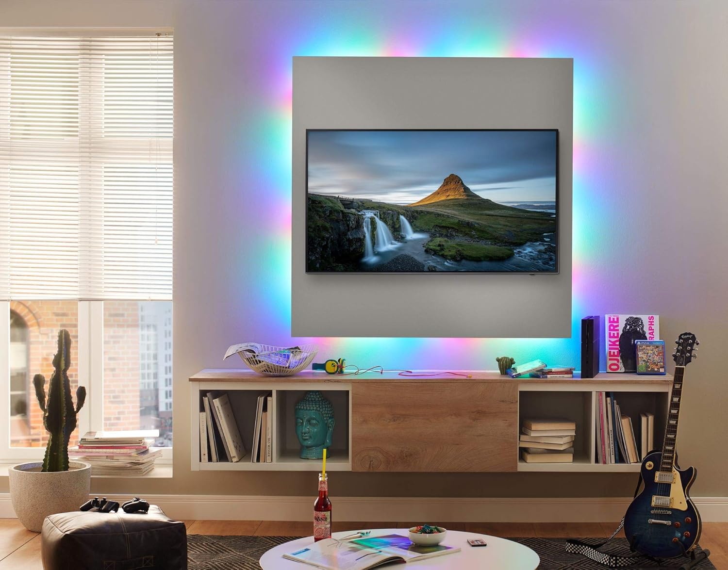 Paulmann 70514 LED Strip SimpLED Motion Set incl. 1x15 watt dimmable Lighting Strip White Light Strip Plastic LED Strip - Image 5