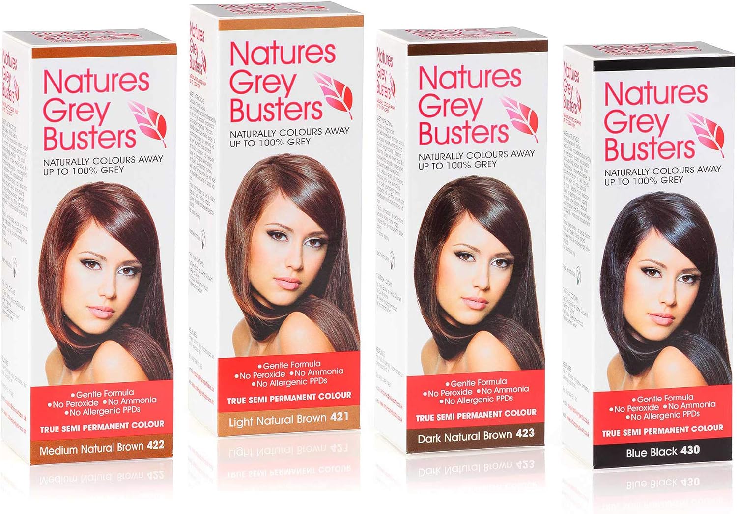 PPD FREE Hair Dye - Medium Brown Hair Dye, 70 ml (Pack of 1) - Image 4