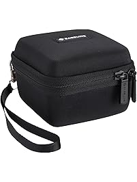 Caseling Hard Case for Omaker M4 - Milemont - AYL Wireless Portable Bluetooth Speakers. &ndash; Mesh Pocket for The Cables.