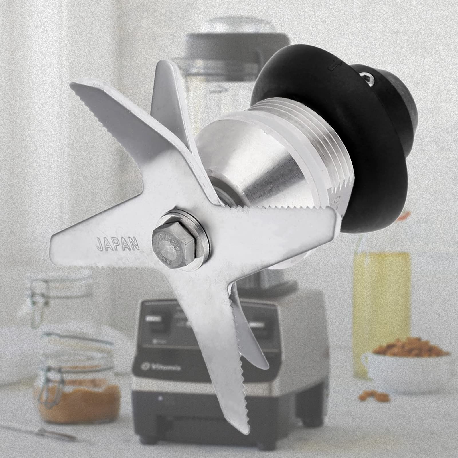Blender Blade Assembly with Wrench & Drive Socket Removal Tool Kit, Compatible With Vitamix 5200 6300 5000 Series 64oz and 32oz Container