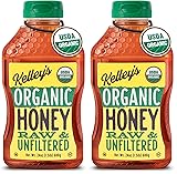 Kelley's 100% Organic Raw & Unfiltered Honey, USDA