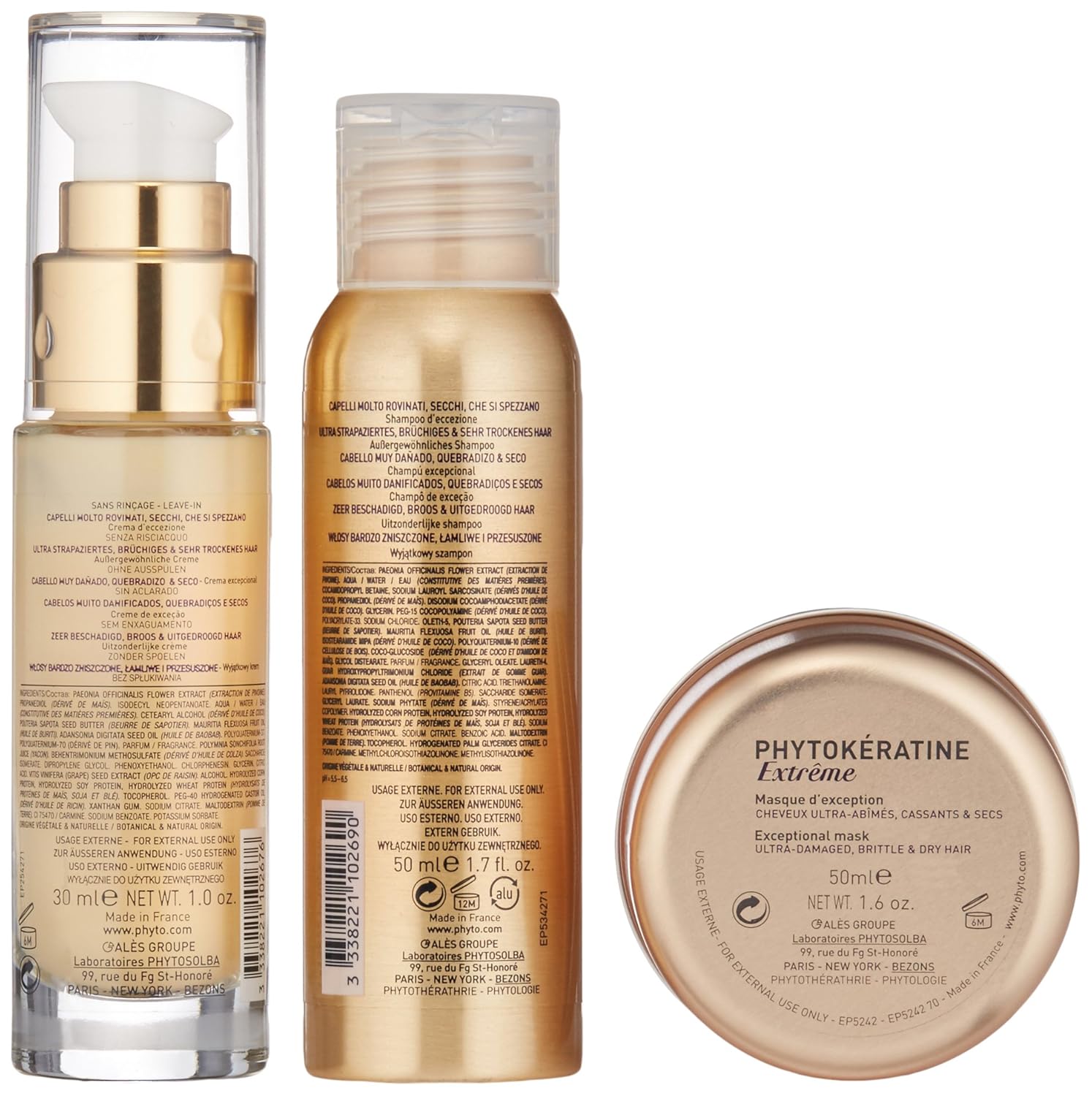 Phyto Phytokeratine Extreme Holiday Set Shampoo Amazon In Beauty