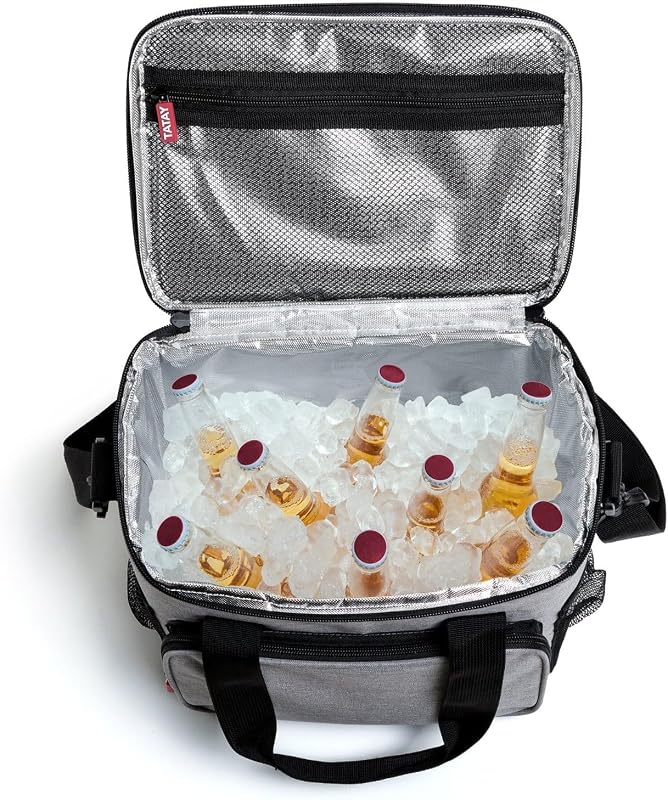 Kühltasche Urban Food Picnic Halbsteifes Gehäuse 4 Außentaschen