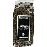 Certified 100% Organic French Style Lentils Montana Pack of 2 454 g 16 oz each