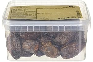 Yupik Large Medjool Dates with Pits, 1 kg, Gluten-Free, Vegan, Kosher, Dried Fruits, Naturally Sweet, Sulphite-Free, Source o