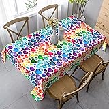 mutakin Valentine's Day Love Tablecloth Rectangle