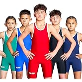 Elite Sports Kids Wrestling Youth Singlet, Standard Boys Wrestling Singlets