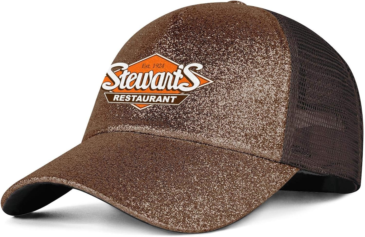 Stewart'sStewartsBeerLogo Womens Mens Washed Cap Hat Mesh Baseball