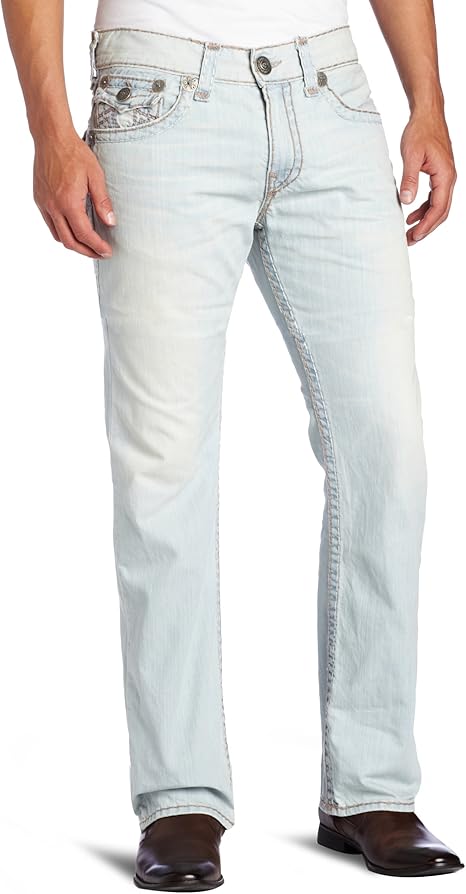 true religion ricky super t white stitch