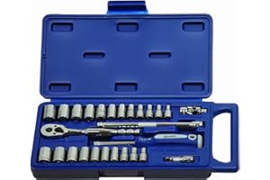 Williams 50661 1/4-Inch Drive Socket and Drive Tool Set, 27-Piece