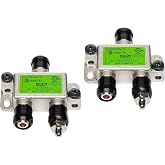 Directv SWM Approved 2-Way Wide Band Splitter (2-Pack)