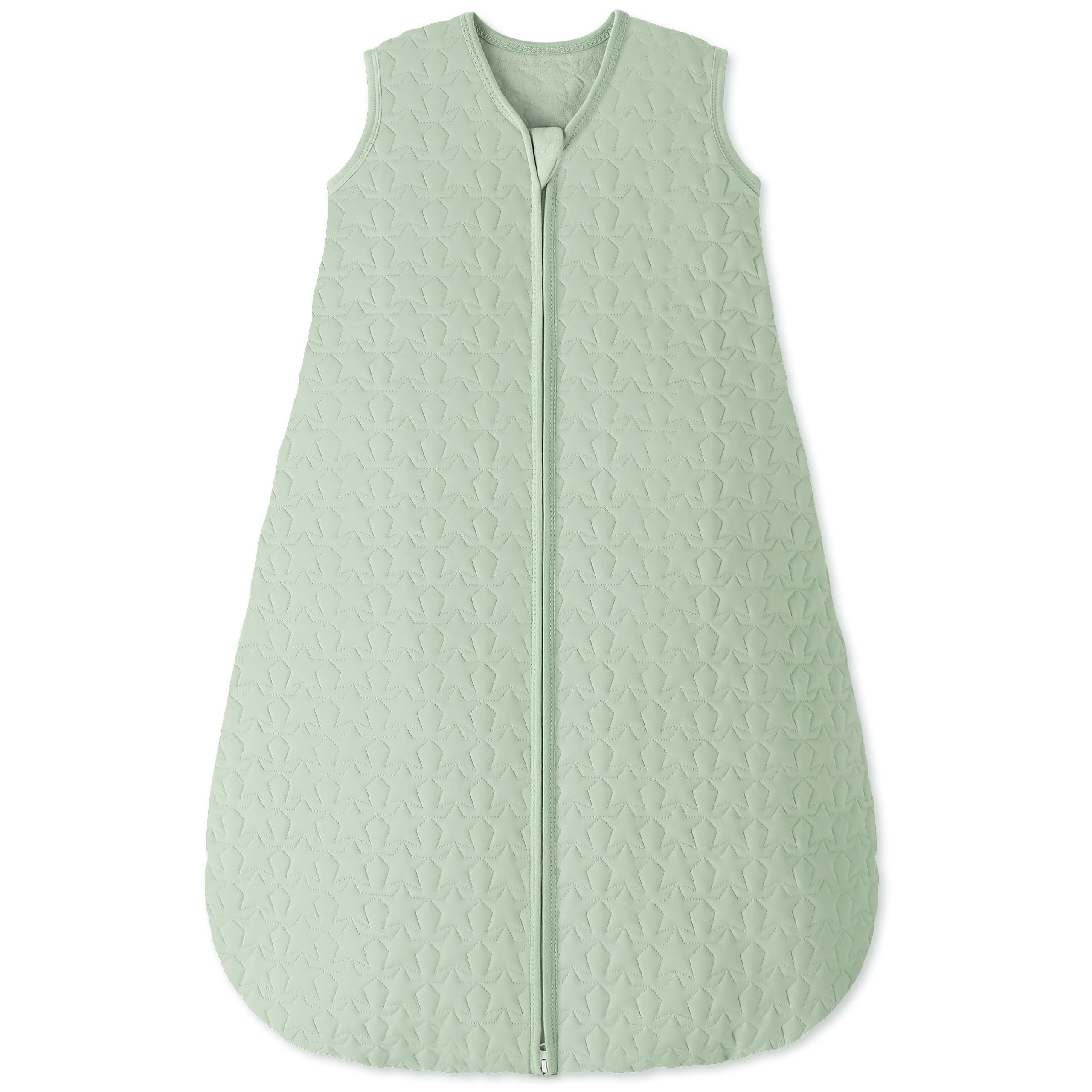 Photo 1 of Unnivoll Baby Sleep Sack 12-18 Months 1.0 Tog Baby Wearable Blanket Cotton Sleeping Sack Quilted Baby Sleep Bag with 2-Way Zipper for Toddler Infant Green