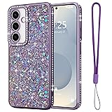 Lafunda for Samsung Galaxy S25 Case Glitter, Luxury