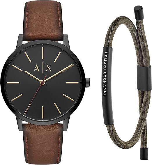 armani military watch