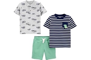 Simple Joys by Carter's Boys' 3-Piece Playwear Set